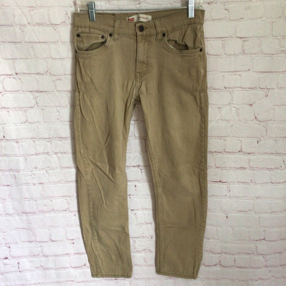 Levi’s 510 Skinny Khaki Denim Jeans - Size 16